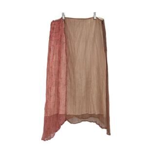 Vintage Y2K 90’s Kit Cornell Peasant Skirt Size 8 Ethereal Fairy Cream Coral